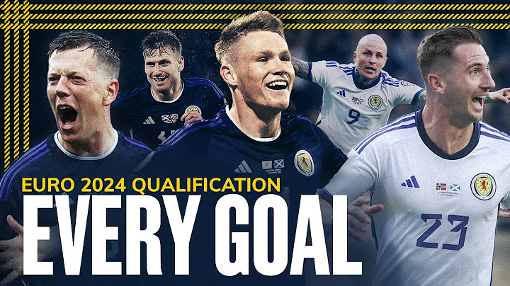 EVERY EURO 2024 Qualification Goal 🤩 | McTominay, McLean, Dykes, McGinn | Scotland National Team
