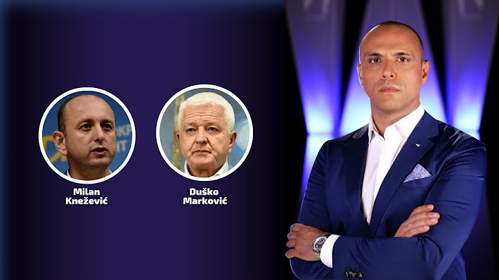 NAČISTO sa Petrom Komnenićem - TV duel: Milan Knežević i Duško Marković | Vijesti Online
