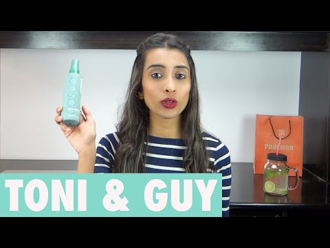Video: Toni và Guy Glamour Moisturizing Shine Spray Đánh giá
