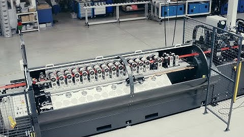 TRIANGL 14 NC - exterior venetian blind production line.