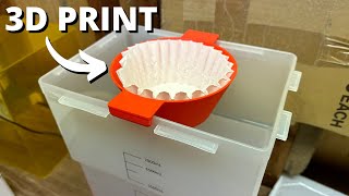 Filter Your IPA Using a Coffee Filter  Resin 3D Printing Workflow