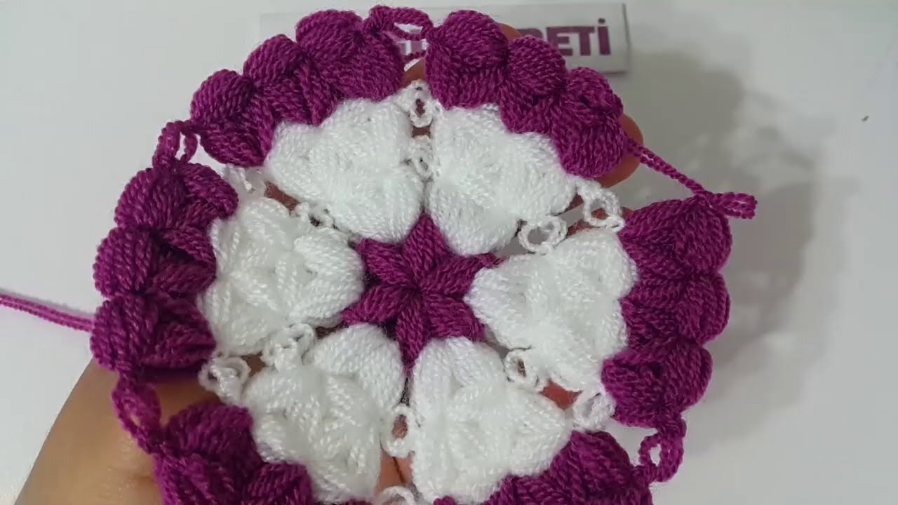 EN KOLAY ÖRÜMCEKLİ LİF YAPIMI (EASY CROCHET)