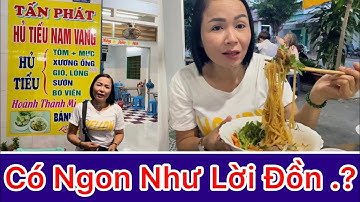 Đến Quán Hủ Tiếu Nam Vang Tấn Phát Sa Đéc | VLOG 265