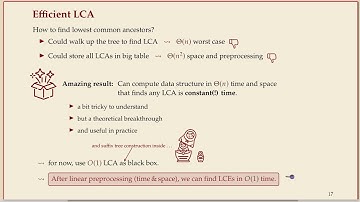 COMP526 (Fall 2022) 6-4 §6.4 Longest common extensions