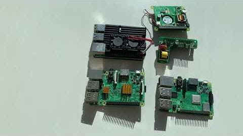 POE hat for the raspberry pi 4, 3b+ and 3.