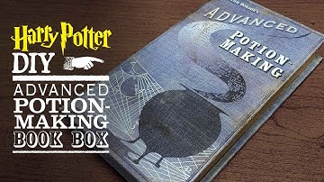 Advanced Potion Making Book Box - Harry Potter DIY