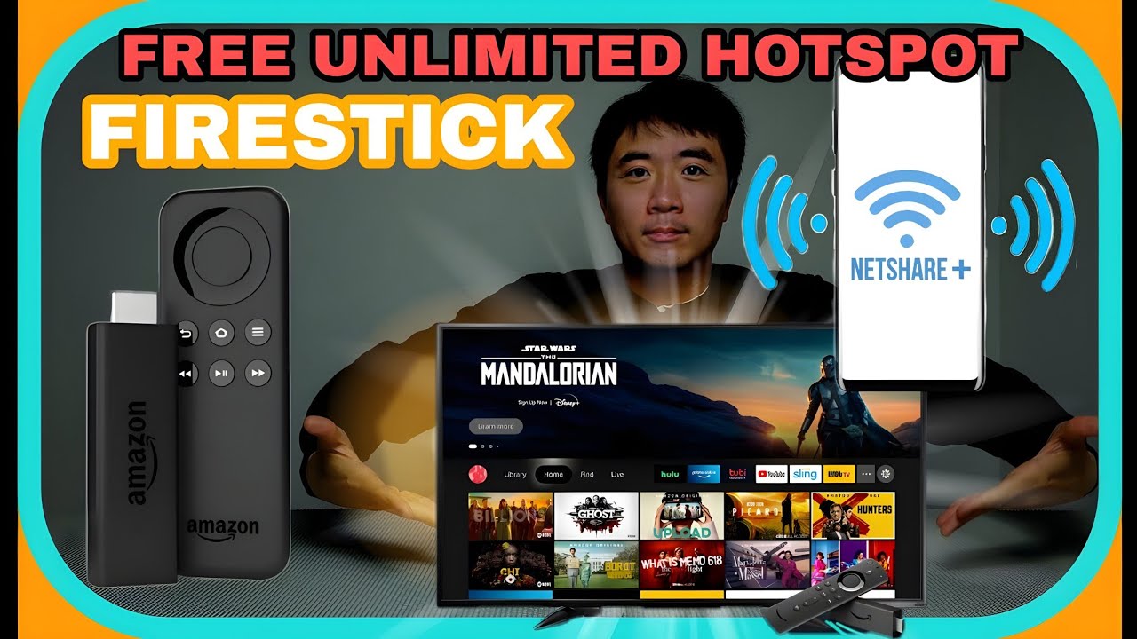 How To Amazon Fire Stick Use FREE Unlimited Wifi Hotspot To Watch Movie