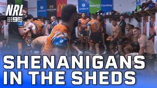 It's party time in Tiger Town!: In the Sheds | NRL on Nine