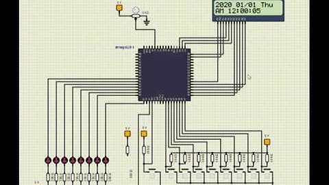 ATmega128 Digital Alarm clock. Team:  Mr.Geoduck