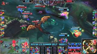 LCS NA Summer - CLG vs NME- Great Tempered Fate