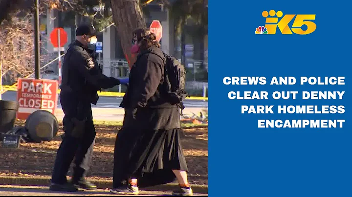 Crews clear out Denny Park homeless camp