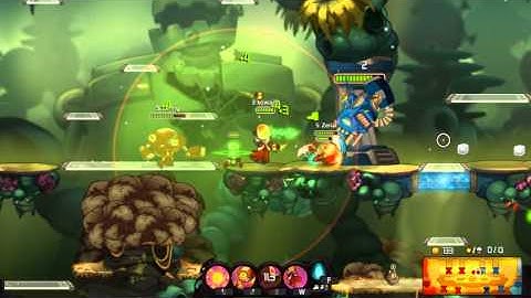 Voltar The Omniscient (Healer) Gameplay : Awesomenauts 2D MOBA