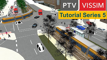 VISSIM Tutorial📽️_Session 5_Learn add 3D Static model🚉, Pedestrian♿ & Running Simulation🤹_Harsh Mer😊