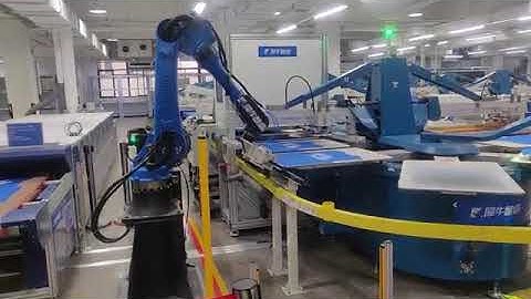 Tracing Robot Pick Up Screen Printing Panel