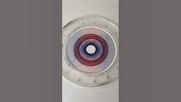 Satisfying ASMR Spiral Patterns | Spirograph Art for Mind! #art #shorts #spirograph #asmr #trending
