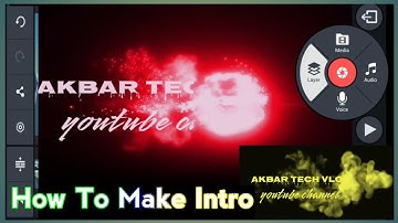 How To Make Youtube Intro in kinmaster#createyoutubeintro