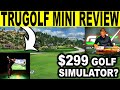 Golf Simulator Review - TruGolf MINI - Unboxing &amp; FIRST LOOK &amp; DEMO! ⛳🏌