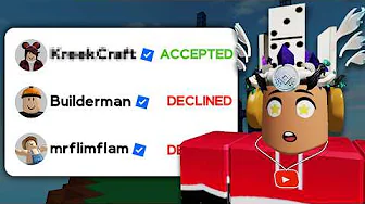 I Friended 100 Roblox Celebrities