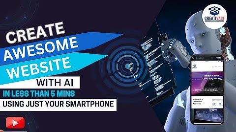 How to Create a Full Website with AI in Under 5 Minutes Using Just Your Phone!
