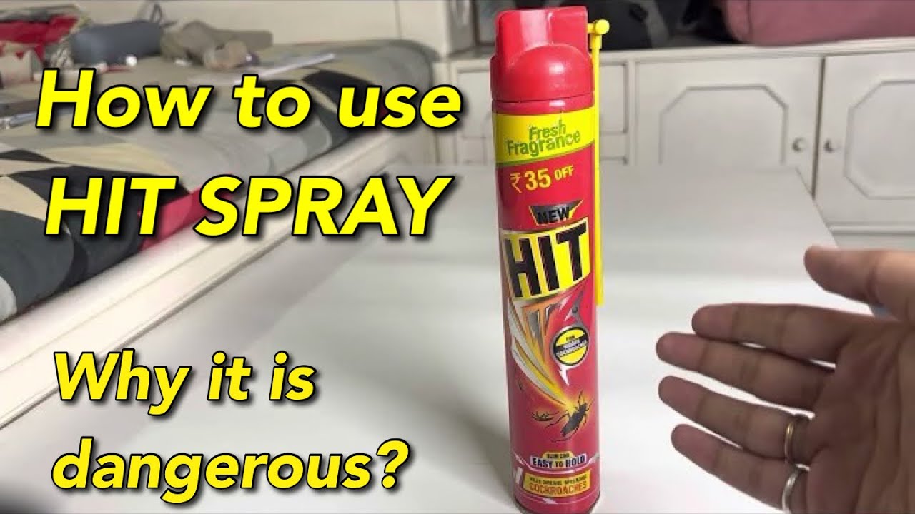 HIT SPRAY FOR COCKROACHES WHY IS IT DANGEROUS REVIEW कॉकरोच के लिए