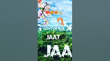 tejaji new video #veer tejaji new status 2023🚩🙏#Tejal DJ song #lilan song  #youtubeshorts