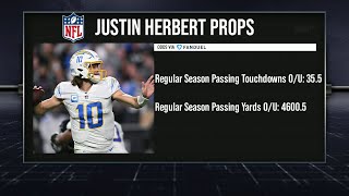 NFL Fantasy Rankings Justin Herbert s Passing Will Take A Hit