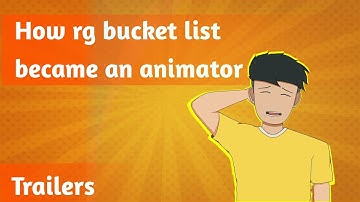 Trailer 🔴 || How Rg bucket list became an animator 🤔 (Exaggerated) @RIZZ_ANIMATES @RGBucketList