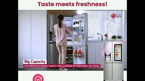 LG’s InstaView™ Door-in-Door® Refrigerator