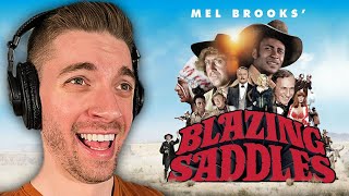 Absolutely *HILARIOUS* and *INSANE* 🤣 | First Time Watching BLAZING SADDLES (1974) Reaction