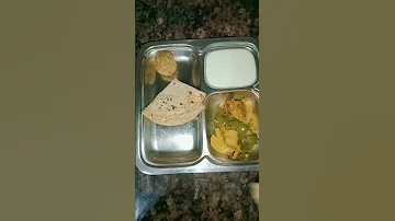 Mini vegthali for dinner time 🥰 #vegthali #supr #viral #shortvideo