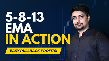 LIVE Market Analysis: 5, 8, 13 EMA Trading Strategy in Action!