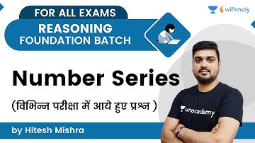 Number Series | Asked Questions | Reasoning | For All Exams | wifistudy | Hitesh Sir