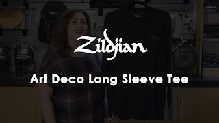 Zildjian Art Deco Long Sleeve Tee