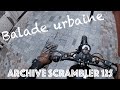 Balade urbaine archive scrambler am64 125cc  gopro hero 7