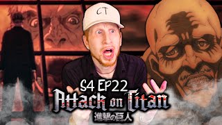 The MADNESS WONT STOP! 🔥 | Attack on Titan S4 E22 Reaction (Thaw)