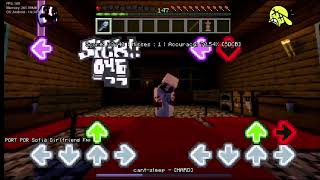 Friday Night Funkin Fnf Cant Sleep Mod Folder Minecraft X Fnf