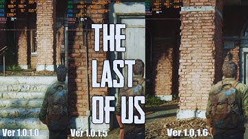 THE LAST OF US PART 1 PC | FPS Comparison Ver 1.0.1.0 VS Ver 1.0.1.5  VS 1.0.1.6 | RTX 3070 | 3700X