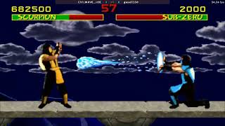 Practicando Mortal Kombat 1 con el panita Joe