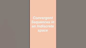 Convergent Sequences in an Indiscrete space