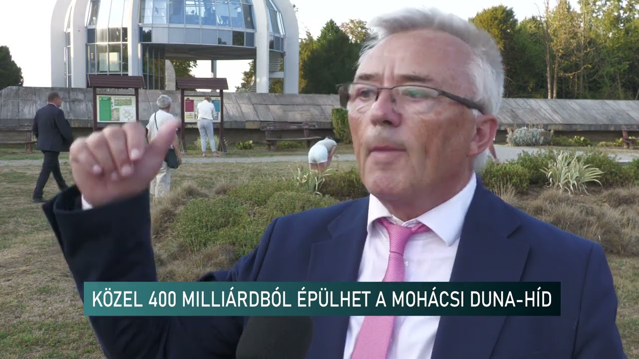 Közel 400 milliárdból épülhet meg a mohácsi Duna-híd - megvan a kormánydöntés
