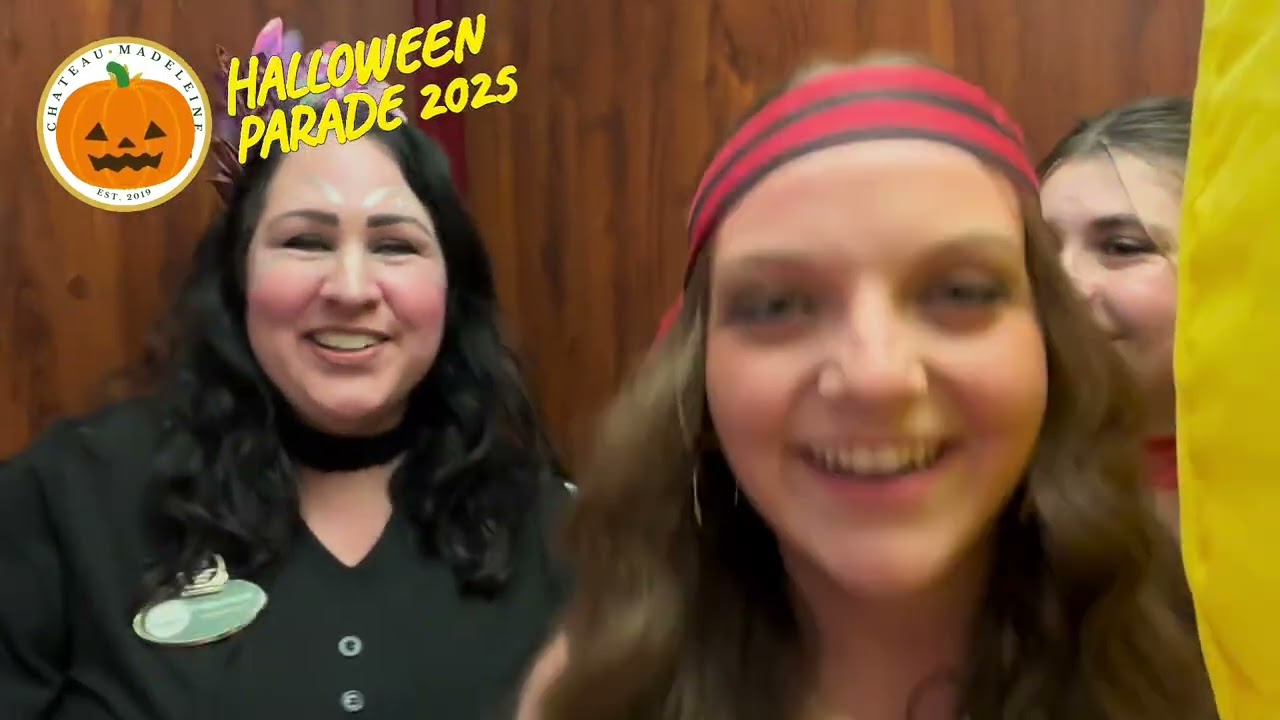 The Halloween Parade 2025 with our Chateau Madeleine Staff and Residents