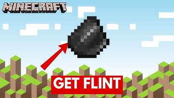 How to Get Flint in Minecraft 2024 | Minecraft Tutorial