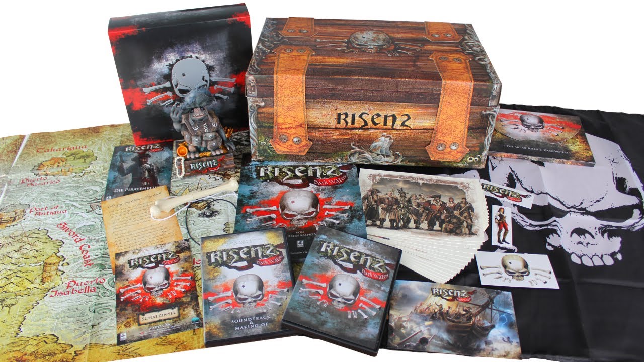 Uffruppe #54 - Unboxing Risen 2 Stahlbarts Schatz