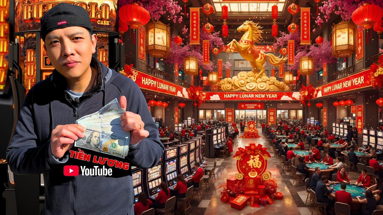 Dùng Tiền Lương YouTube “Đại Náo 13 Casino” Kiếm Tiền ăn Tết
