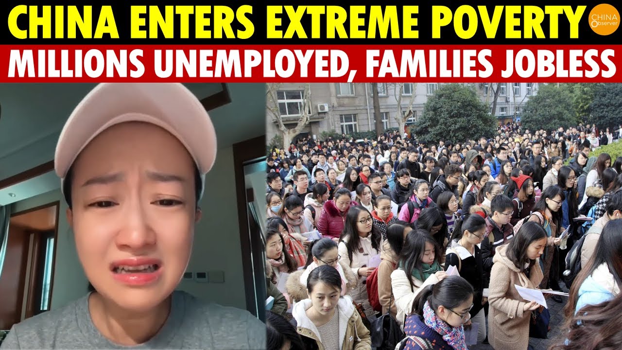 In 2025, China Enters an Era of Extreme Poverty, With Millions Unemployed, Whole Families Jobless