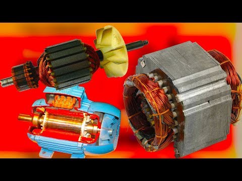 Видео: Разница между электродвигателем и генератором