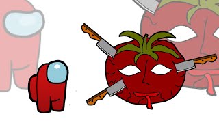 Mini Crewmate Kills Mr TomatoS all personalities | Among Us