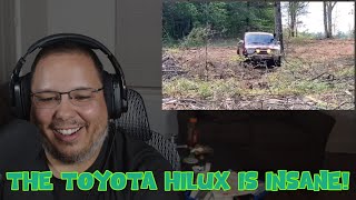 American Reacts To Toyota Hilux Durability Test #1
