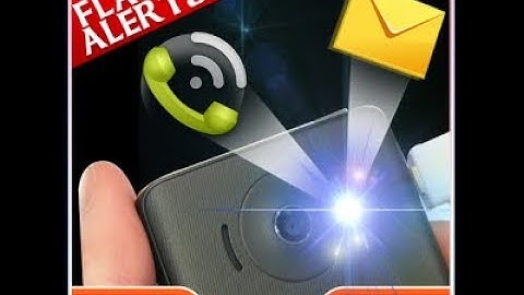 BEST FLASH ALERTS APP FOR ANDROID