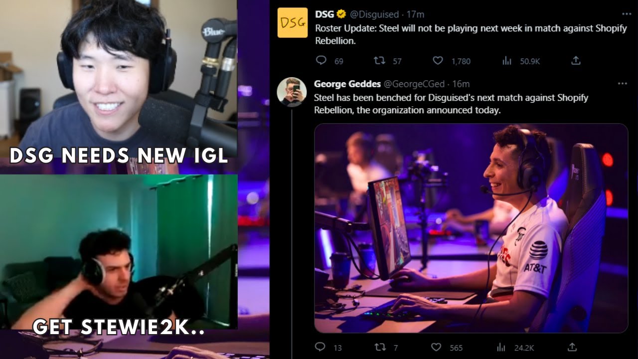 Toast Needs New IGL For DSG Roster After Benching Steel - YouTube